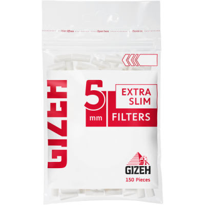 Фильтры для самокруток Gizeh Extra Slim 5,3мм 150шт