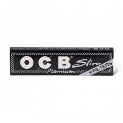 Бумага сиг. OСB Slim Premium + фильтры 32X32шт (черн.)