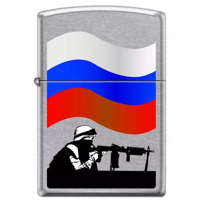 Зажигалка Защитник Отечества ZIPPO 207 RUSSIAN SOLDIER