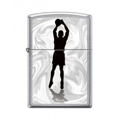 Зажигалка ZIPPO Баскетболист с покрытием Street Chrome™ 207 basketball