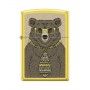 Зажигалка ZIPPO Медведь c покрытием Lemon™ 24839 bear