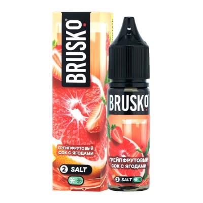 Жидкость Brusko Salt (Chubby) Грейпфрутовый сок с Ягодами 35 мл