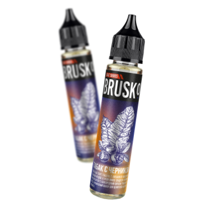 Жидкость Brusko Salt Series Табак с черникой 30 мл