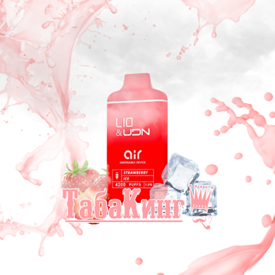 iJOY LIO & UDN AIR Клубника-холодок (Strawberry Ice)