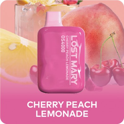 Lost Mary OS4000 Cherry Peach Lemonade (Вишнево-Персиковый Лимонад)