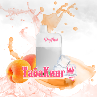 Puffmi DX5000 MeshBox Peach Ice (Персик-Лед)