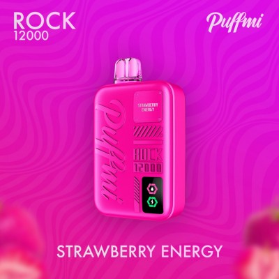 Puffmi Rock 12000 V2 Strawberry Energy (Клубничный Энергетик)