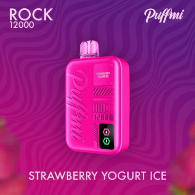 Puffmi Rock 12000 V2 Strawberry Yogurt Ice (Клубничный Йогурт)