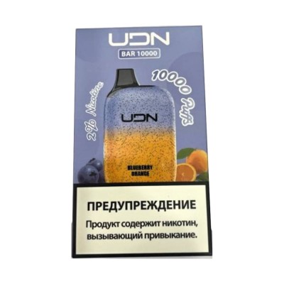 UDN BAR 10000 Blueberry Orange (Черника-Апельсин)