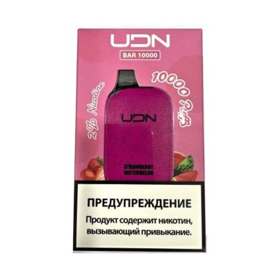 UDN BAR 10000 Strawberry Watermelon (Клубника-Арбуз)