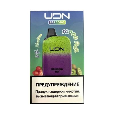 UDN BAR 10000 Strawberry Kiwi (Клубника-Киви)