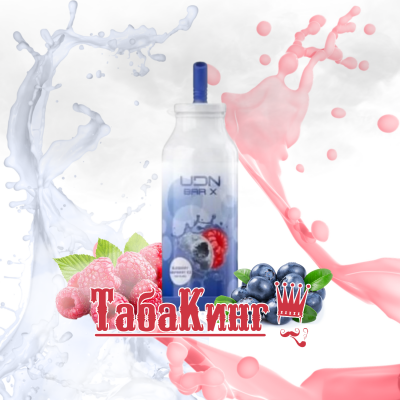 UDN BAR X 7000 Blueberry Raspberry Ice (Черника-Малина)