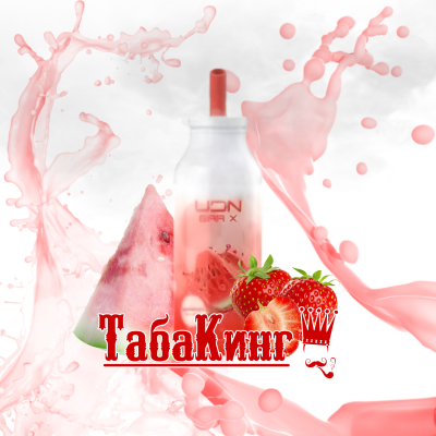 UDN BAR X 7000 Strawberry Watermelon (Клубника-Арбуз)