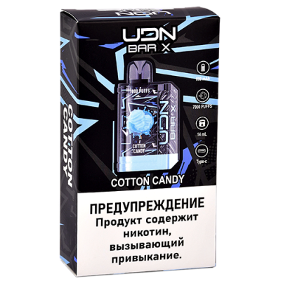 UDN BAR X III 7000 Cotton Candy (Сахарная Вата)