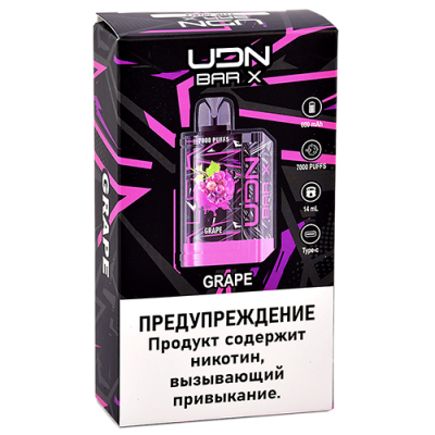 UDN BAR X III 7000 Grape (Виноград)