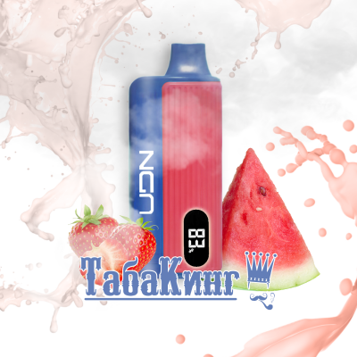 UDN X PLUS 12000 Strawberry Watermelon (Клубника и арбуз)