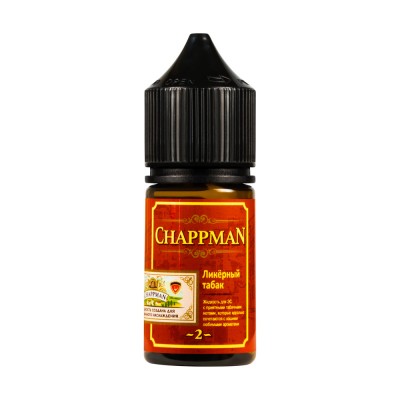 Жидкость Chappman Salt Ликерный табак 30 мл