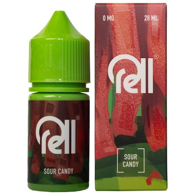 Жидкость RELL GREEN Sour Candy (Кислая Конфета) 0% 28 мл