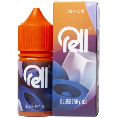 Жидкость RELL ORANGE Blueberry ICE (Черника-Лед) 0% 28 мл