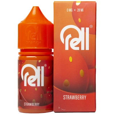 Жидкость RELL ORANGE Strawberry (Клубника) 0% 28 мл