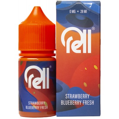 Жидкость RELL ORANGE Strawberry Blueberry fresh (Фреш из клубники и черники) 0% 28 мл