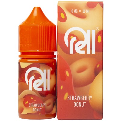 Жидкость RELL ORANGE Strawberry Donut (Клубничный пончик) 0% 28 мл