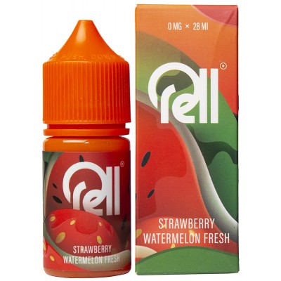 Жидкость RELL ORANGE Strawberry Watermelon Fresh (Фреш Клубника-Арбуз) 0% 28 мл